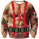 Men's Fashion 3D Digital Printed Round Neck Christmas Sweatshirt - EX-STOCK Canada