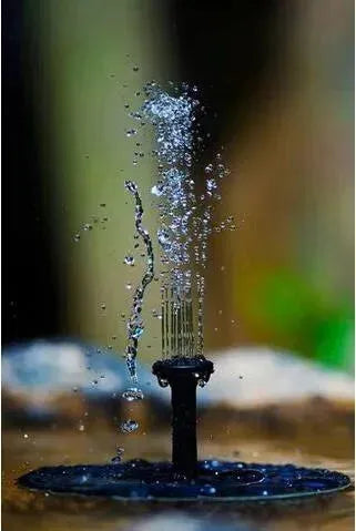 Solar Water Mercury Garden Miniature Floating Fountain - EX-STOCK CANADA
