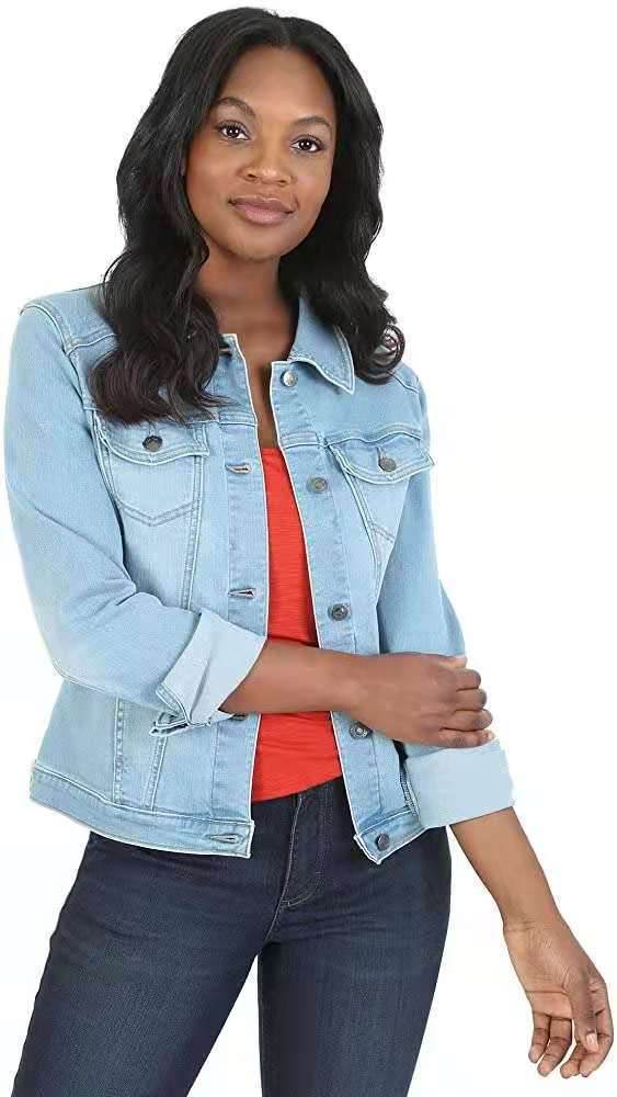 New Style Denim Jacket Women Slim Slimming EX-STOCK Canada 