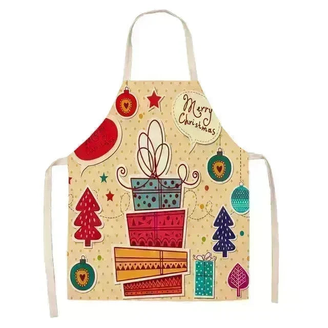 Personalized Christmas Aprons gifts idea for chefs bakers - EX-STOCK CANADA