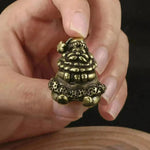 Christmas Sled Creative Antique Reproduction Distressed Ornaments Brass Crafts - EX-STOCK CANADA