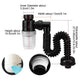 Universal Kitchen Bathroom Sink Drain Pipe Set Retractable Sewer Drainage Water Hose Wash Basin Drainer Plumbing Fittings. - EX-STOCK Canada