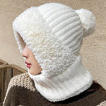 Multifunctional One-piece Hat Neck Protection Bandana Warm Fleece Winter Balaclava - EX-STOCK Canada