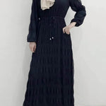 Women's Middle East Fashion Sweet Chiffon Dress Dubai Abaya dress Casual Abaya dress - EX-STOCK Canada