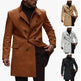 Warm Autumn Winter Lapel Casual long Business Coat for Men - EX-STOCK Canada