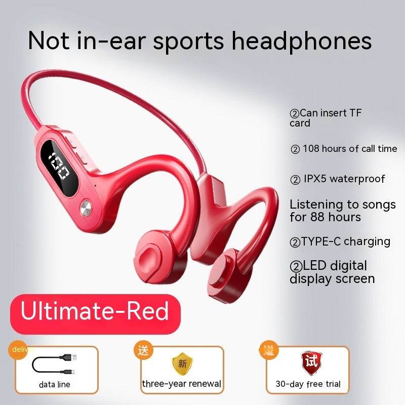 Wireless Ear Mounted Sports Long Range Earphones - EX-STOCK Canada