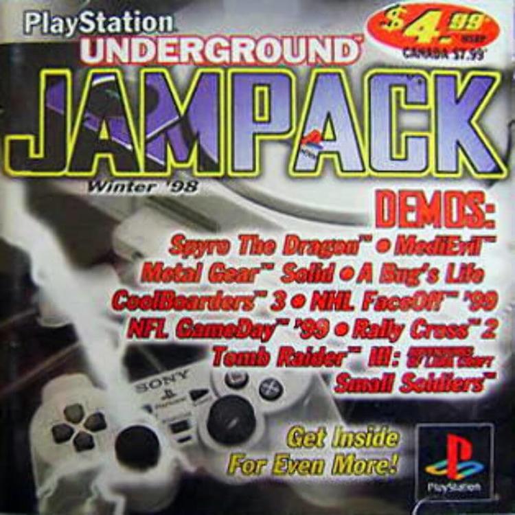 PlayStation Underground Jampack Winter 98 