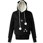 Women Embroidery Big Pocket Hoodie Pullovers Fall Winter Sweatshirt - EX-STOCK CANADA