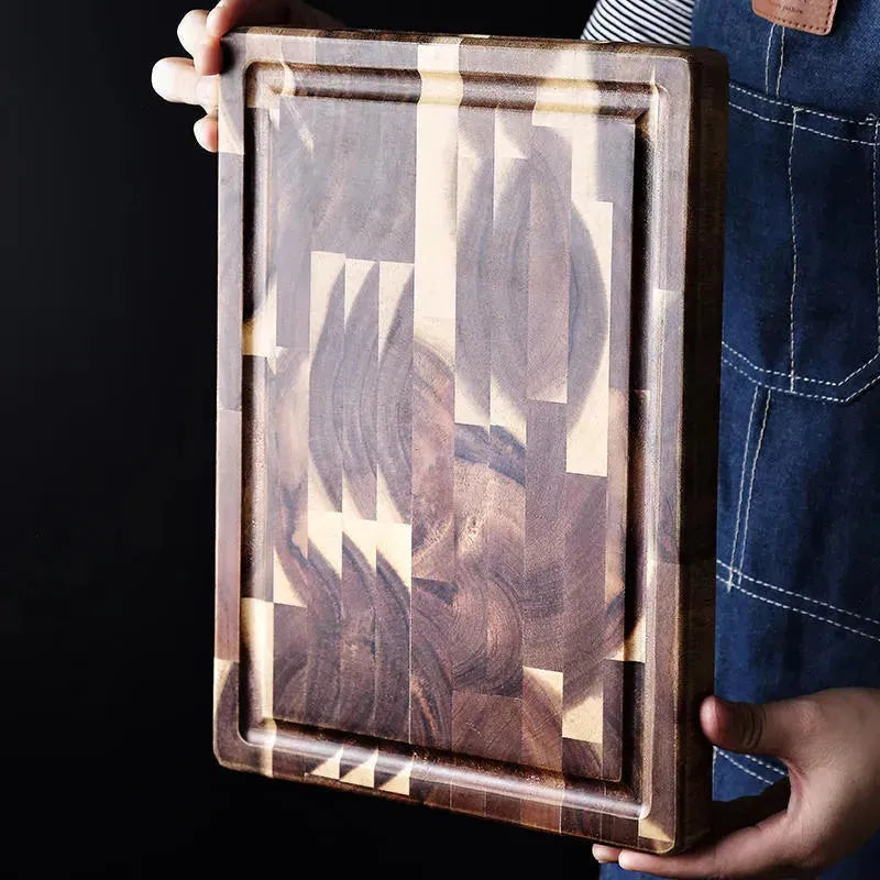 Luxury chopping board  Kitchen Household Parquet Solid Wood Cutting Board - EX-STOCK CANADA