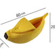 Pet House Dog Bed Banana Shape Dog House Cute Pet Kennel Nest Warm Dog Sofas Sleeping Bed EX-STOCK Canada 