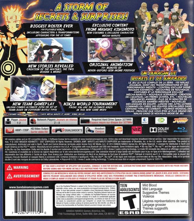 NARUTO SHIPPUDEN  -  ULTIMATE NINJA STORM REVOLUTION 
