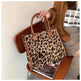 Leopard Animal Skin Large-capacity Handbag Fashion Western Plush - EX-STOCK CANADA