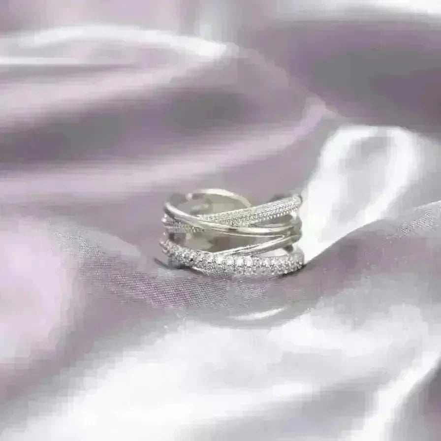 Niche Opening Adjustable Non-fading Cross Ring - EX-STOCK CANADA