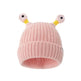 New Cute Luminous Fall Winter Warm Ear Protection Wool Cartoon All-matching Knitted Beanie Hat - EX-STOCK Canada
