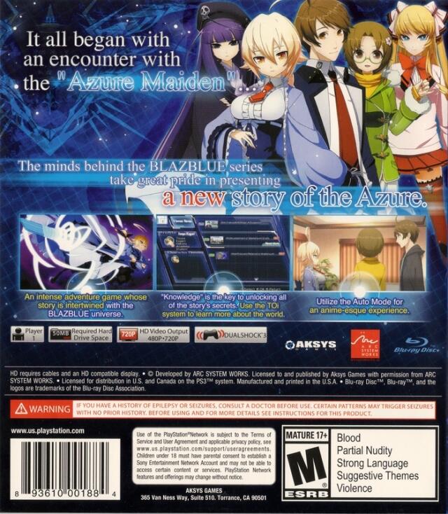 XBLAZE Code: Embryo 