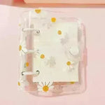 Kawaii Mini 3 Hole Daisy Notebook Planner Organizer Binder - EX-STOCK CANADA