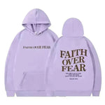 New Hoodie Faith Fear Men's And Women's Printed Sweatshirt - EX-STOCK CANADA