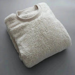 Autumn And Winter Plush Fuzzy Crewneck Pullover top for male - EX-STOCK Canada
