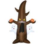 5 Halloween Inflatables Outdoor Decorations Ghost Tree With Pumpkins, Blow-Up LED Yard Decor Indoor Outdoor For Garden, Lawn, Party, Holiday - EX-STOCK Canada
