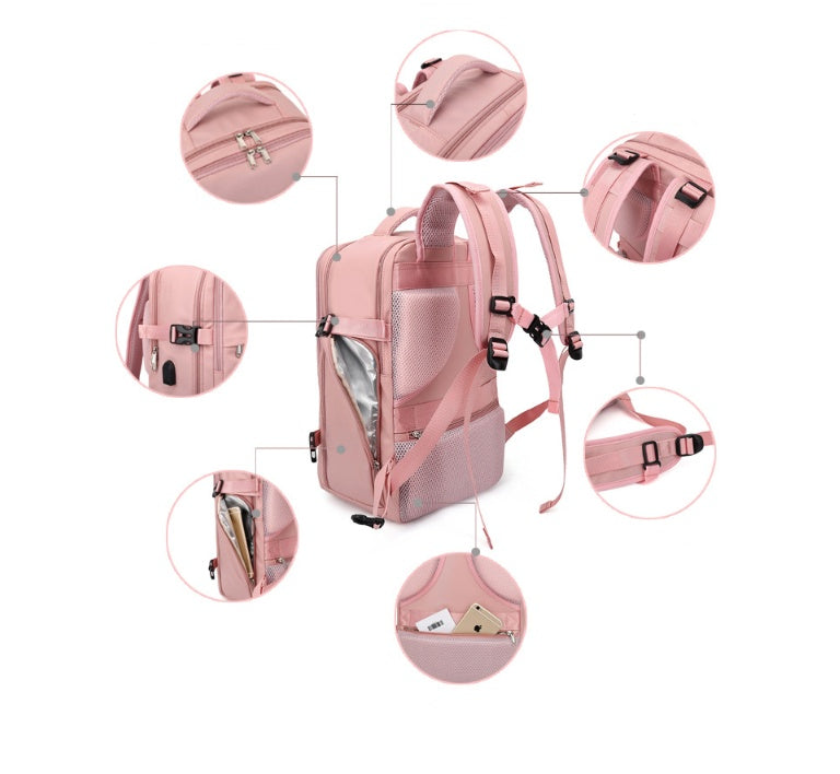 Large capacity leisure backpack EX-STOCK