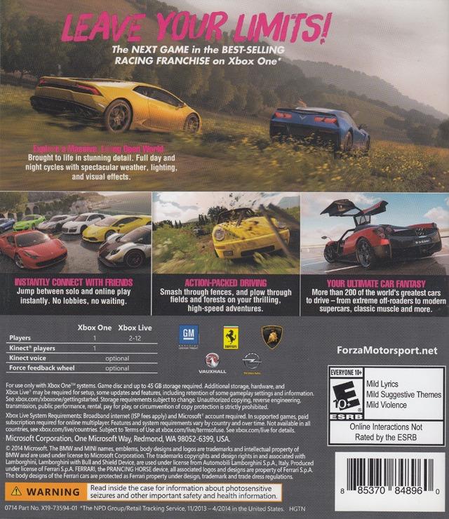 FORZA HORIZON 2 