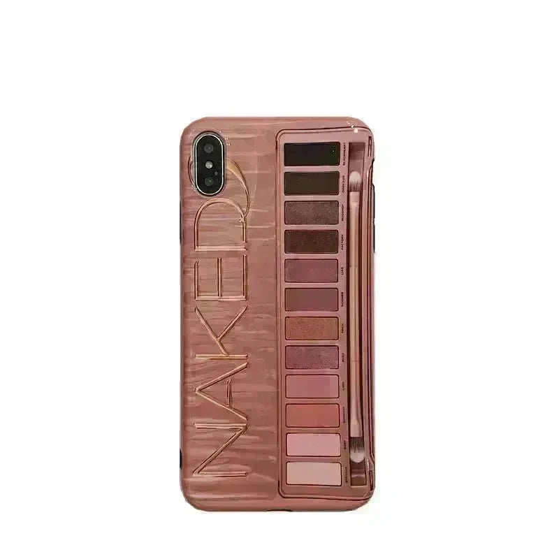 Eyeshadow Makeup-themed Silicone  iPhone Case women - EX-STOCK CANADA