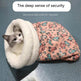 Lambswool Thickened Pocketable New Winter Linen Sleeping Bag Cat Nest - EX-STOCK Canada