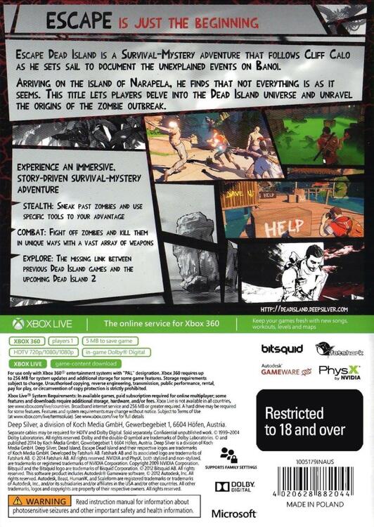Escape Dead Island 