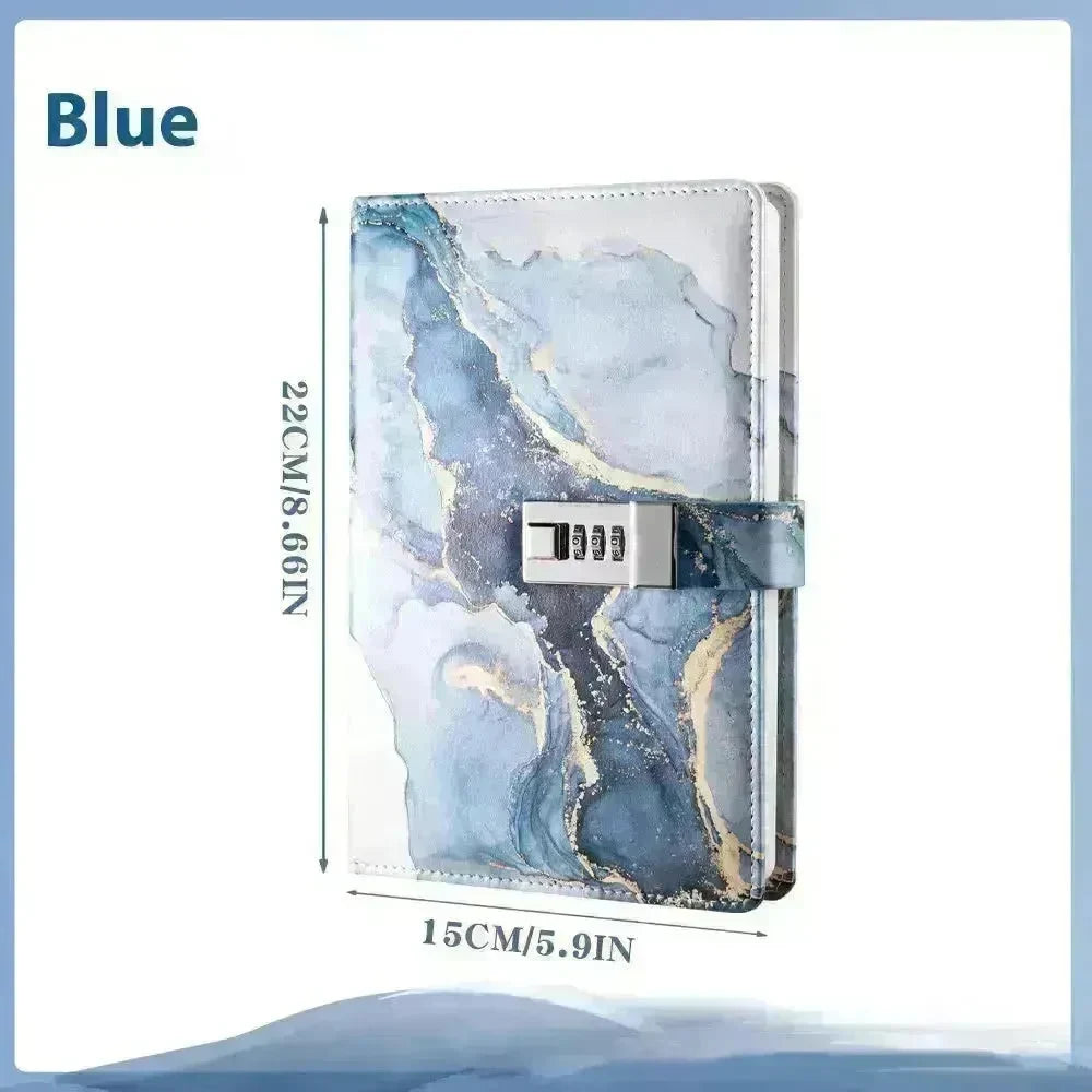 A5 Password-protected Noteboy Diary With Lock Creative Trend Journal Book Student Smart  Notepad Stationery Leather Notebook - EX-STOCK CANADA