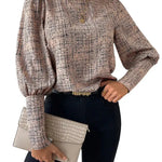 Fashionable Elegant Retro blouse top For Women - EX-STOCK CANADA