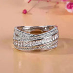Fashion Temperament copper micro-set ladies ring - EX-STOCK CANADA