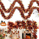 3Pack 6.56 Ft Halloween Tinsel Garland With Pumpkin Sequins Orange Black Mixed Colors Glitter Metallic Tinsel Decoration Twisted Garland For Halloween Thanksgiving Trick Or Treat Fall Party Supplies - EX-STOCK Canada