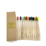Eco friendly 12 Bamboo toothbrushes - EX-STOCK Canada