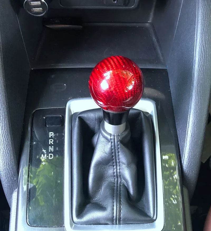 Mazda onxeira ATZ automatic transmission carbon fiber shift head CX5 shift head handball wave stick gear handle - EX-STOCK Canada