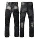 Denim Non-elastic Slim Fit Bootcut Trousers Men Jeans - EX-STOCK Canada