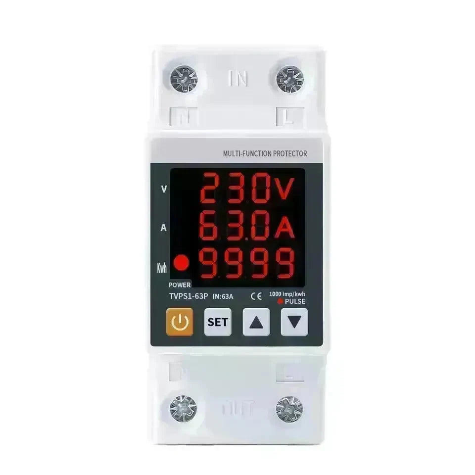 63A Rail Adjustable Voltage Regulator Power Surge Protector - EX-STOCK CANADA