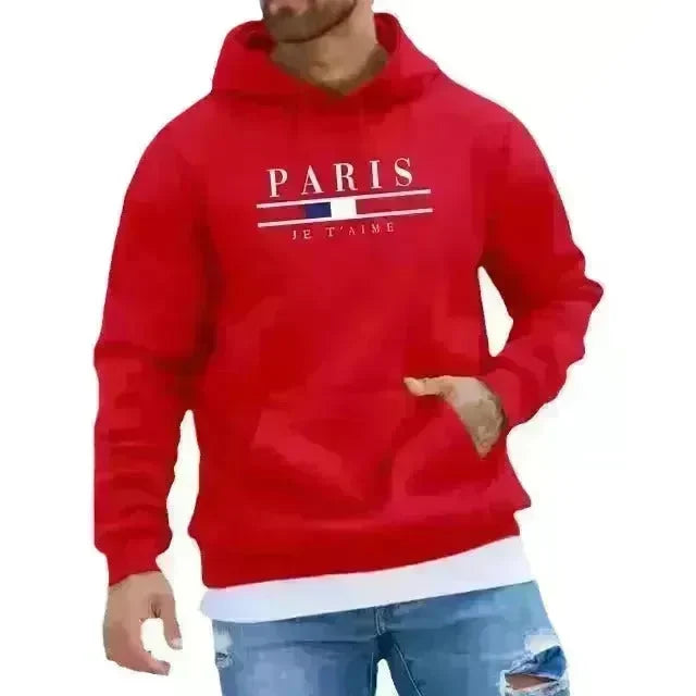 Casual Autumn And Winter Thick Cashmere sweatshirt Hoodie Pullover for men - EX-STOCK CANADA