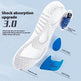 New Sport Insoles For Shoes High Elasticity Triple Shock Absorbing Sole Pad PU Memory Foam Air-cushion Super Soft Sneakers Soles - EX-STOCK Canada