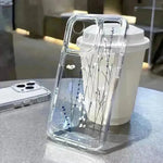 Antique Flower Transparent Phone Case - EX-STOCK CANADA