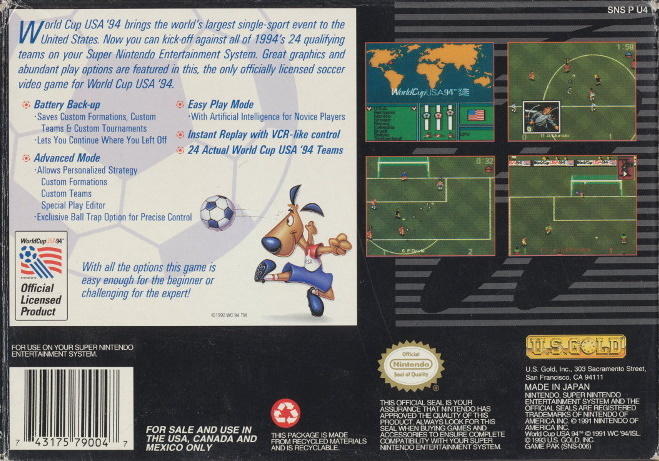 World Cup USA 94 (usagé) 
