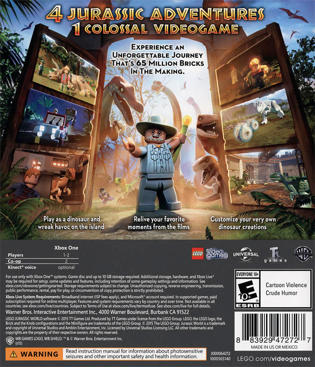 Lego Jurassic World 