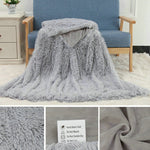 Plush Blanket Double-layer Blanket Multifunctional EX-STOCK Canada 