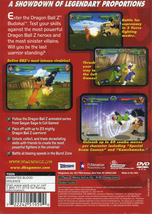 Dragon Ball Z : Budokai [Meilleurs Succès] 
