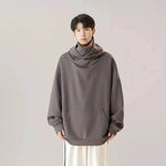 Autumn Winter Oversized Turtleneck Hoodie Pullover for mens - EX-STOCK Canada