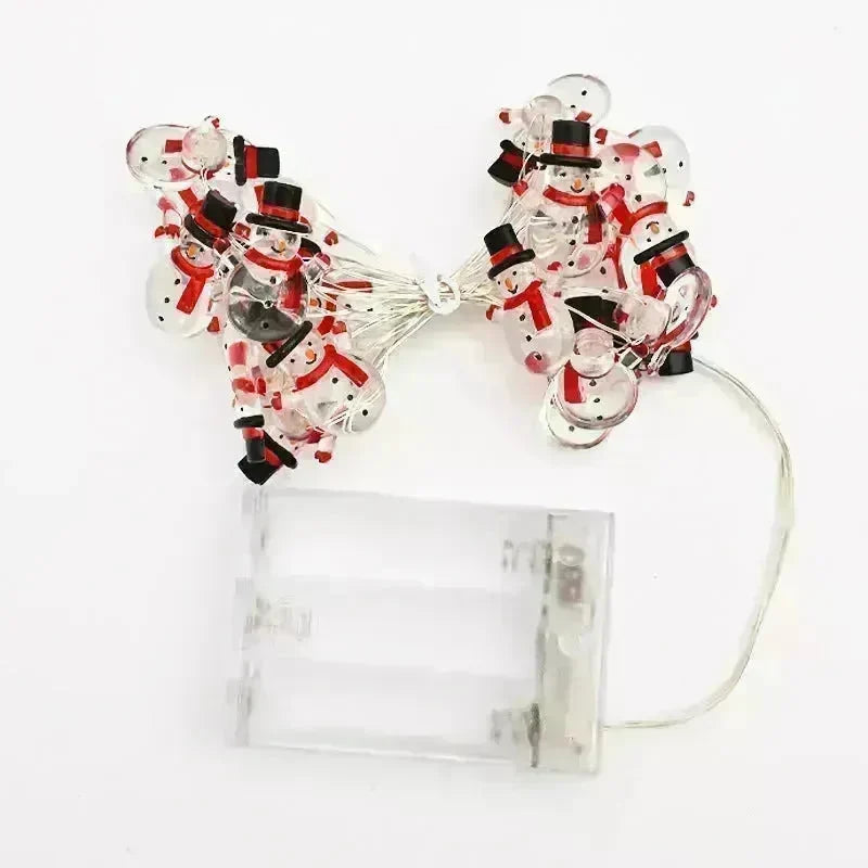Christmas Christmas Snowman Modeling Decorative String Lights - EX-STOCK CANADA