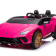 2026 Lamborghini Huracan 24V 2 Seater DELUXE Kids Ride On Car with Remote Control 