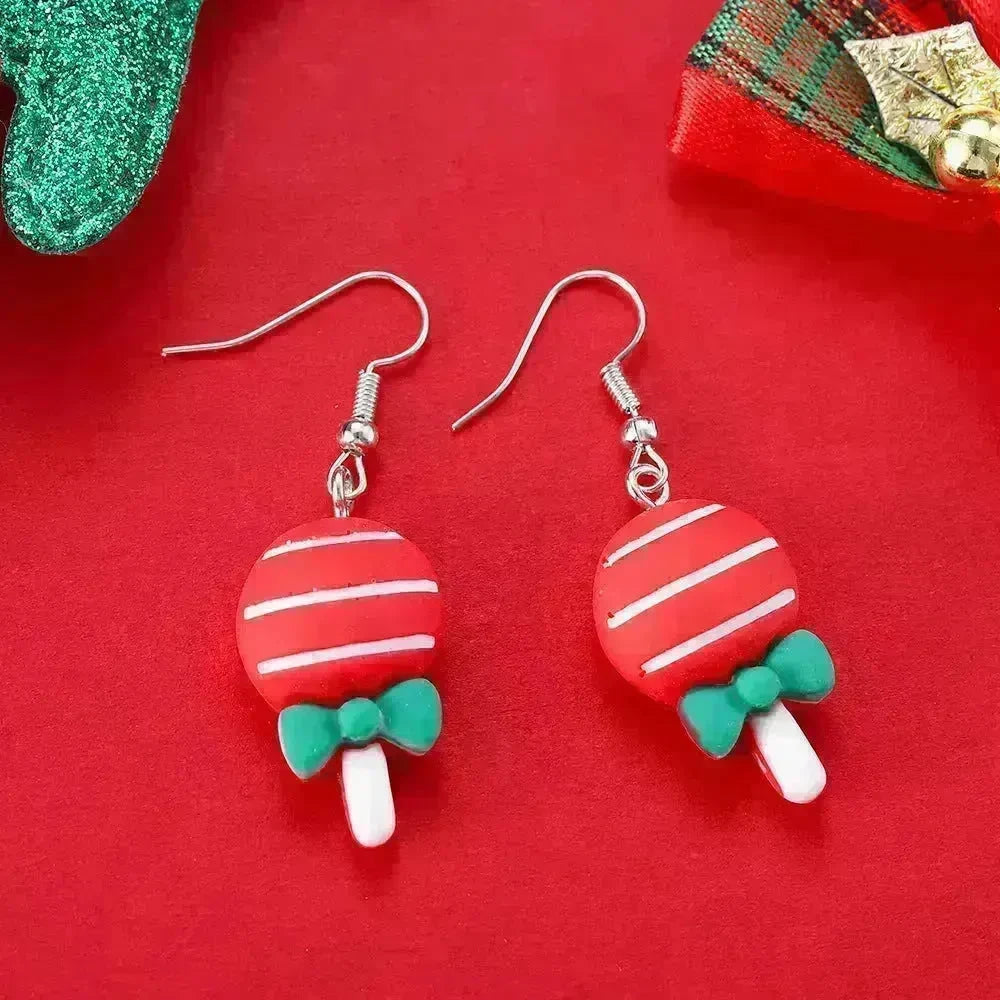 Creative Cartoon Christmas Earrings Fashion - EX-STOCK CANADA