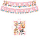 Dog Paw Party Tableware Set – Birthday Plates, Cups, Cutlery & Decorations