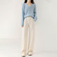 High Waist Casual All-match Knitted Mop Trousers Thickened - EX-STOCK Canada