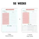 Non Dated Daily Weekly Monthly Planner Agenda Notebook Diary - EX-STOCK CANADA